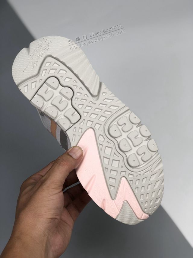 Adidas鞋 QIP-XHB-091807 阿迪達斯2019 Boost聯名夜行者 復古跑鞋 男女同款  hdx13321